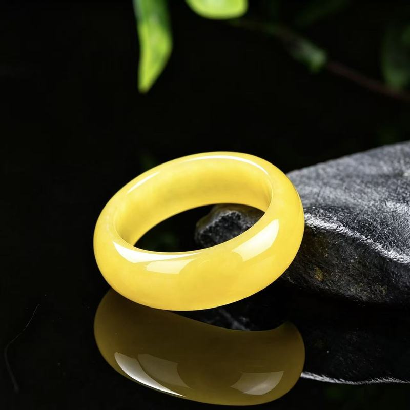 Jewelry & Watches Company - Bague en jadéite authentique de qualité
