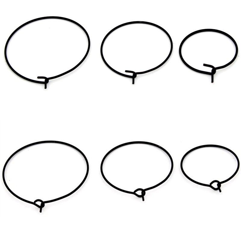 Hoop Earrings - 20 pièces de cerceaux d'oreilles en