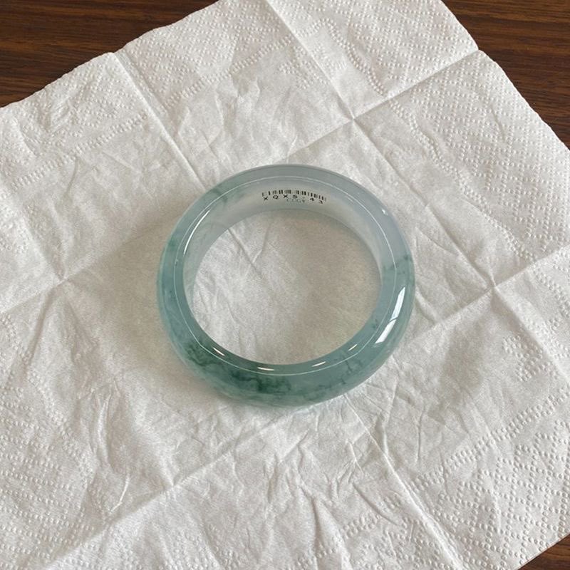 Jewelry & Watches Company - Bracelet en jadéite birmane glacée, bijoux