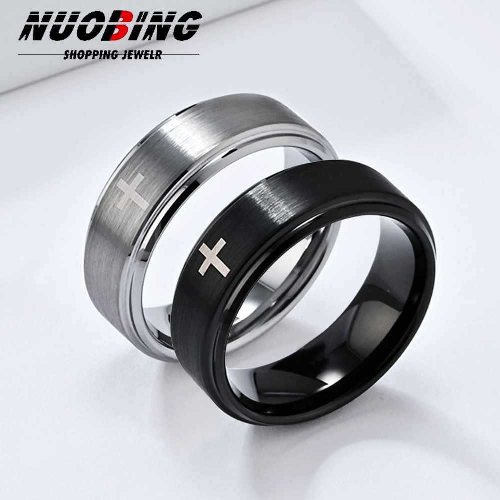 Titanium Steel Ring - Bague rétro en titane et acier,