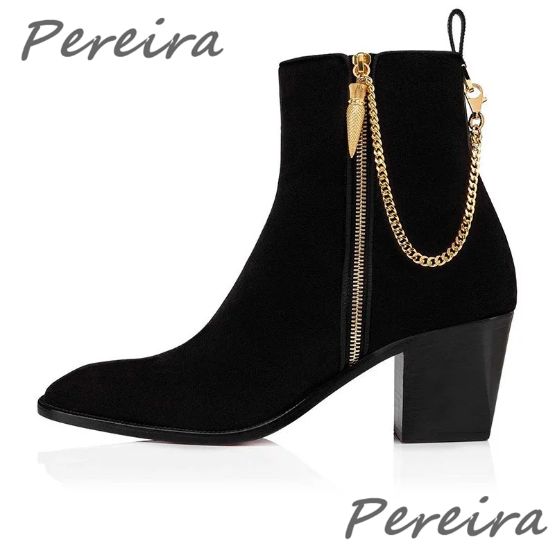 Anklet Foot Chain - Bottines Chelsea en daim pour hommes,