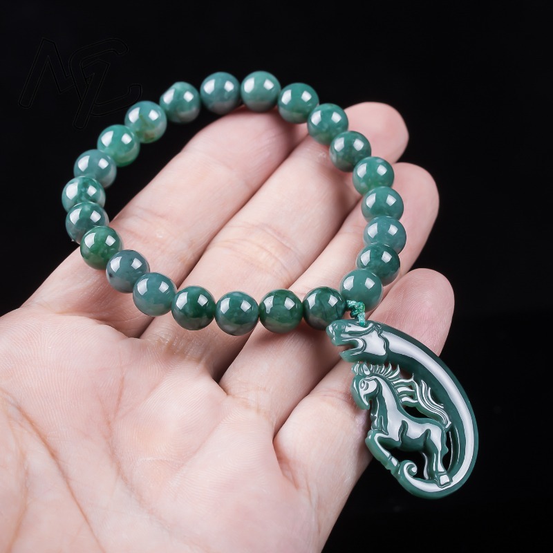 Bracelet en jadeite naturelle  - Jewelry & Watches Company avis et prix