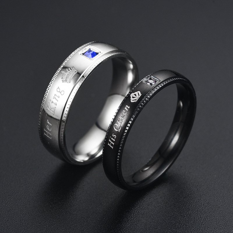 Bague simple en acier titane p - Titanium Steel Ring avis et prix