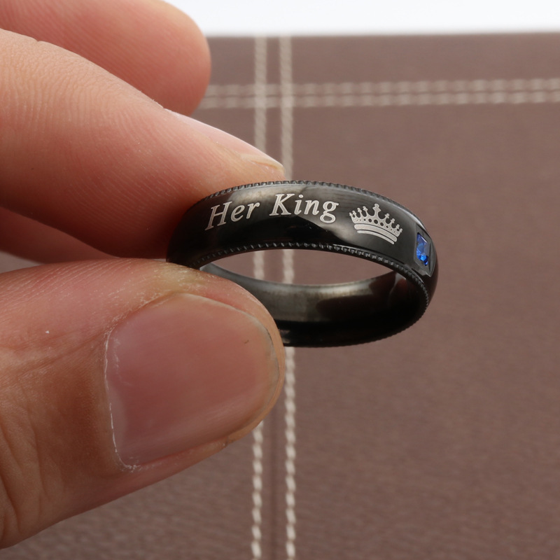 Bague simple en acier titane p - Titanium Steel Ring avis et prix