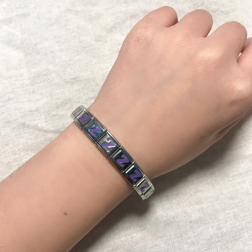Bracelet modulaire italien en  - Titanium Steel Ring avis et prix