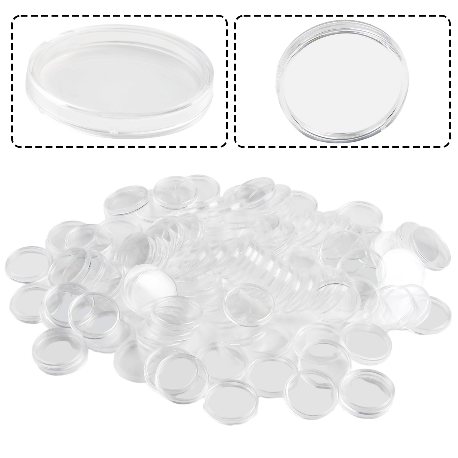 100 capsules rondes transparen - Collectors Coins Jewelry & Watches Of Smithtown Reviews avis et prix