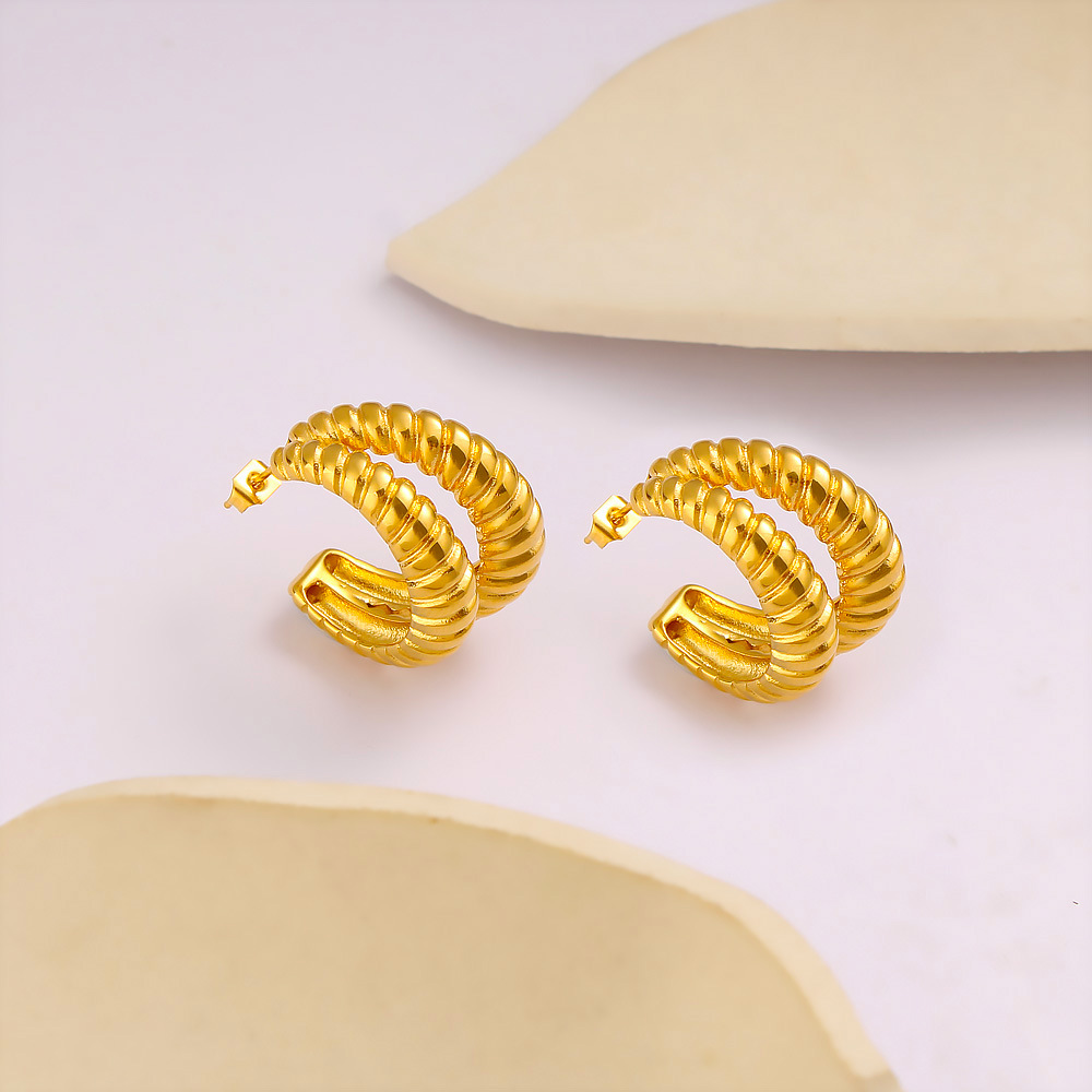 Accessoires DIY : Boucles d'or - Titanium Steel Ring avis et prix