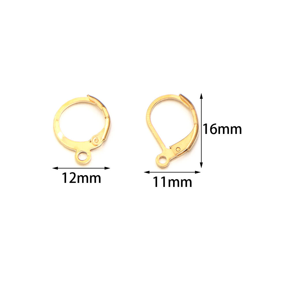Crochet d'oreille rond en acie - Hoop Earrings avis et prix