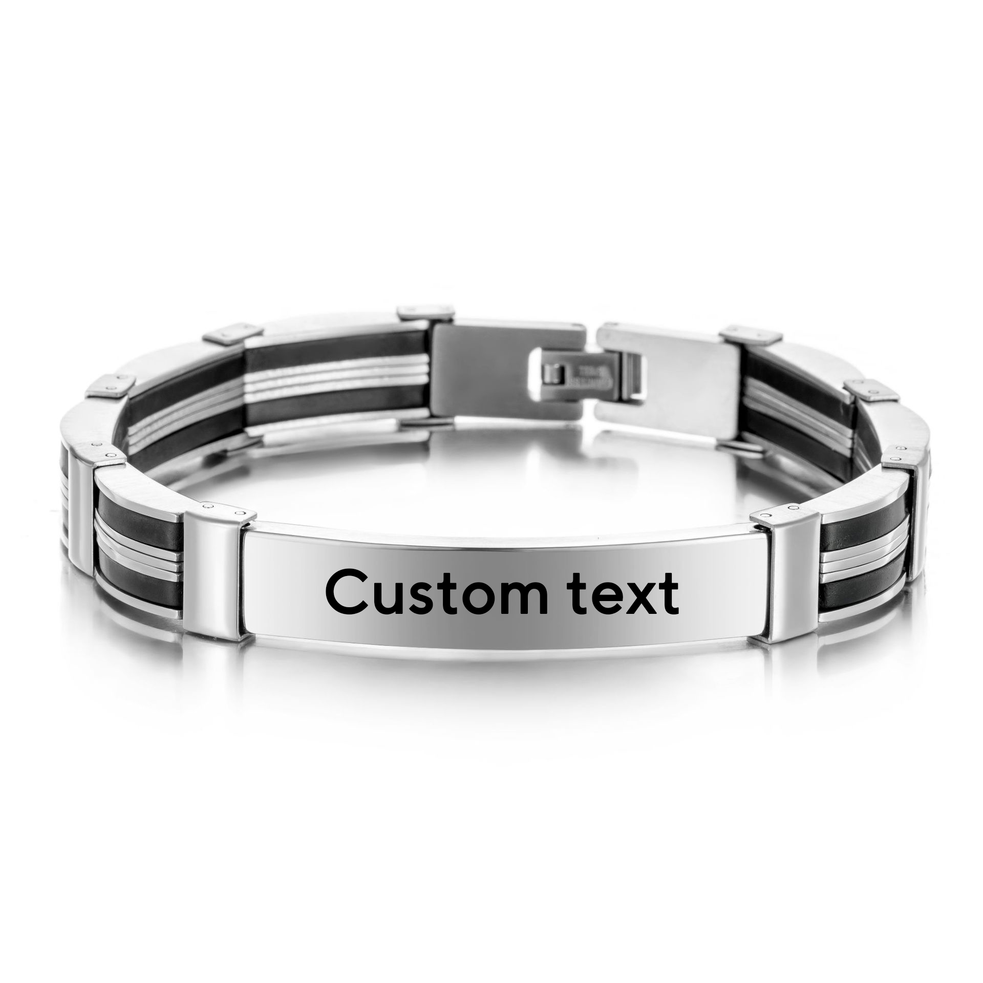 Bracelet personnalisé en acier - Jewelry Watches For Men avis et prix