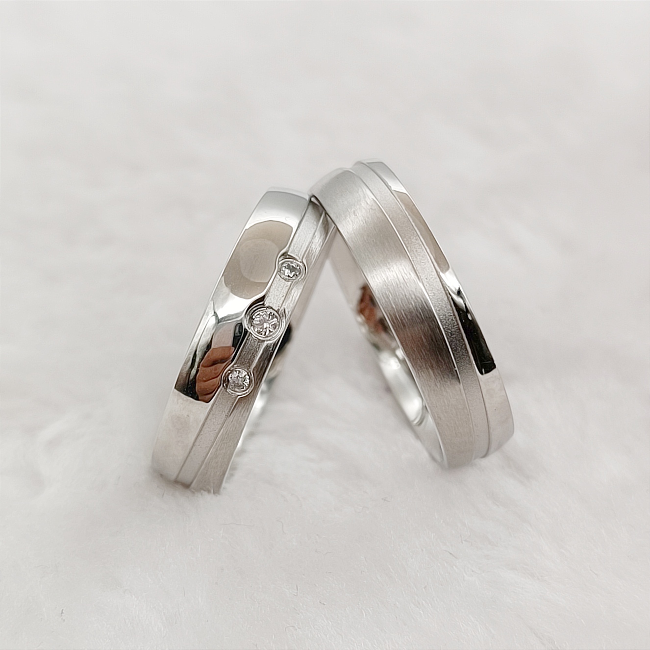 Alliances de mariage assorties - Titanium Steel Ring avis et prix