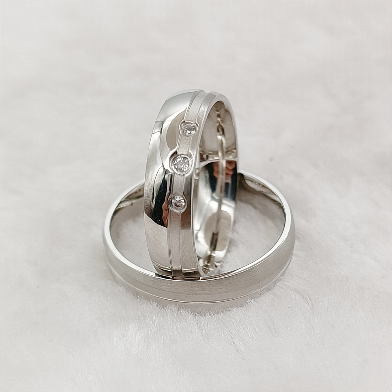 Alliances de mariage assorties - Titanium Steel Ring avis et prix