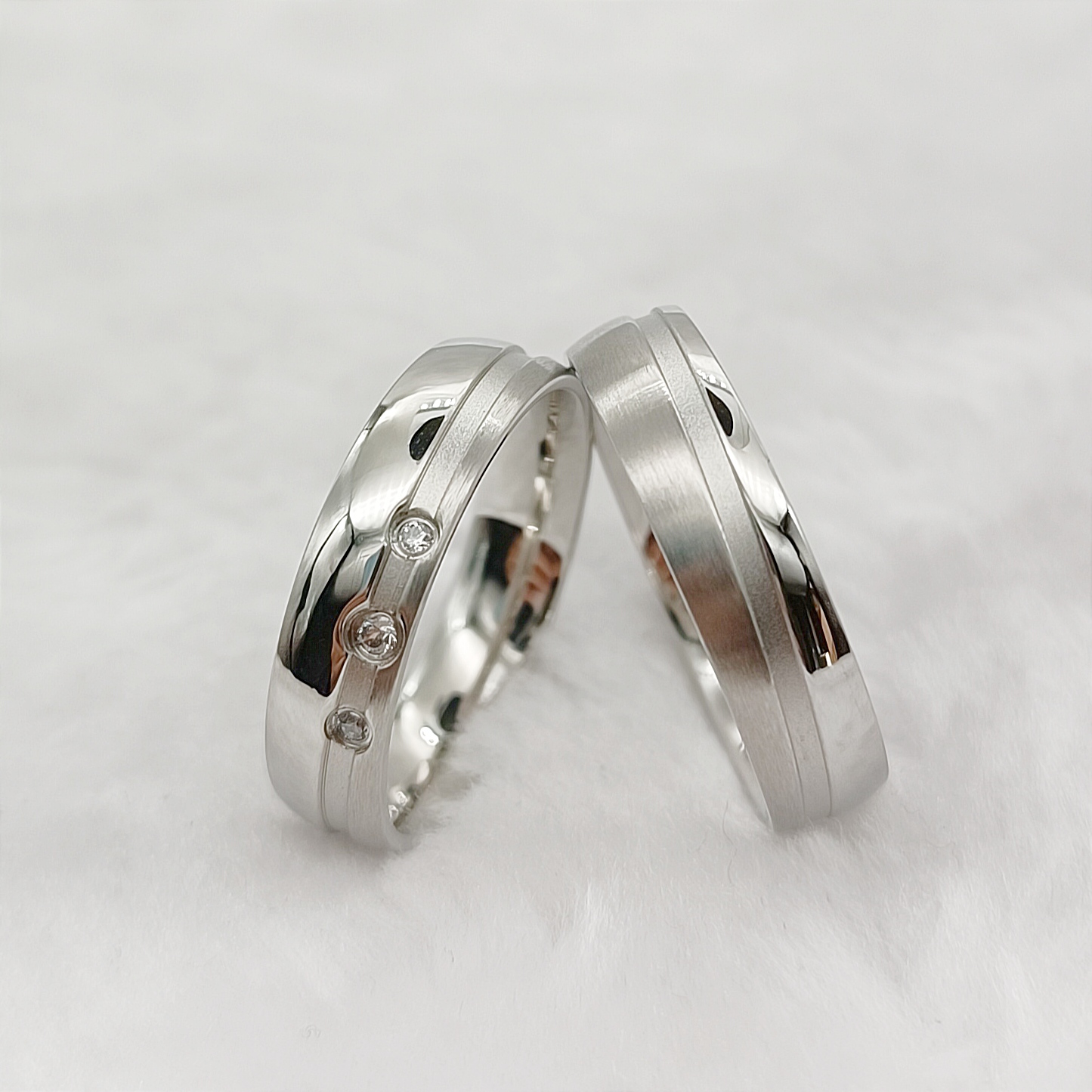 Alliances de mariage assorties - Titanium Steel Ring avis et prix
