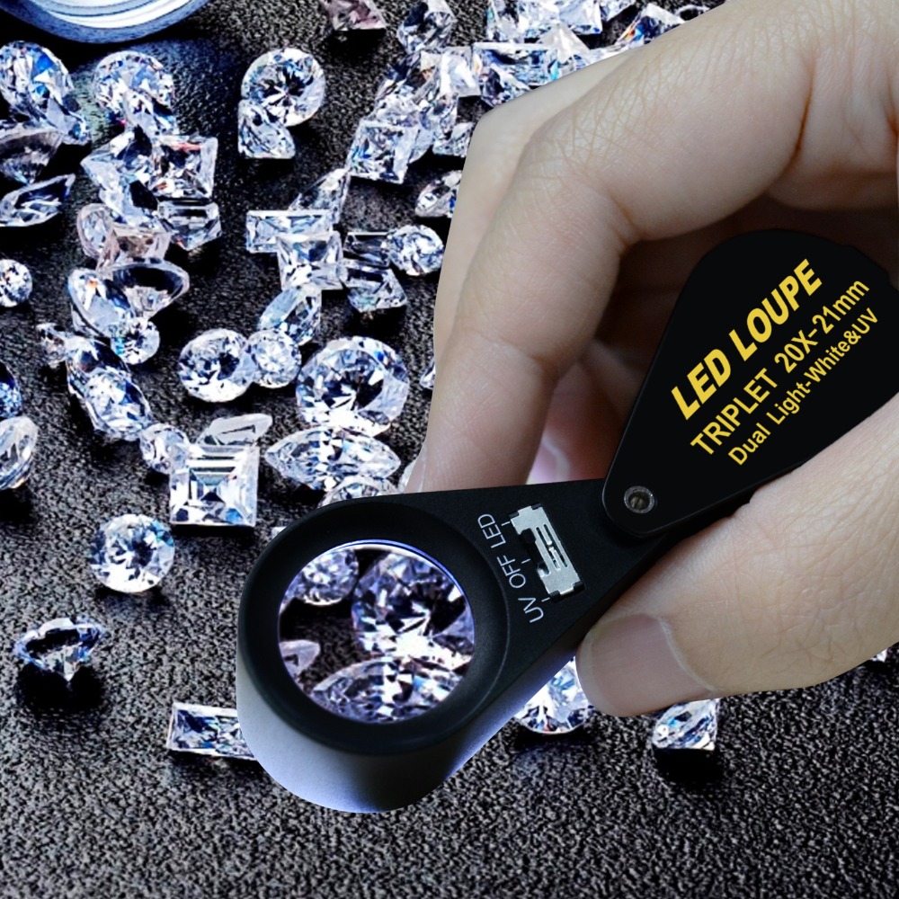Loupe à bijoux 20x 21mm, doubl - Collectors Coins Jewelry & Watches Of Smithtown Reviews avis et prix